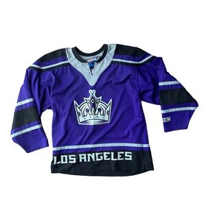 Rare Vintage CCM Los Angeles Kings Jersey Size Large